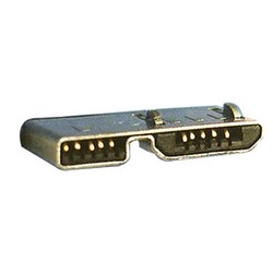 USB 3.0线缆，带翼形螺丝A型/带翼形螺丝Micro-B，1米的图片