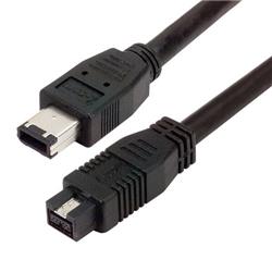 IEEE-1394b 火线线缆，B型公头-1型公头，3.0m的图片