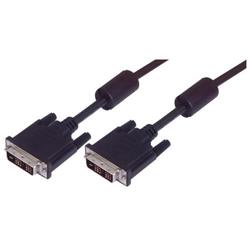 DVI-D单链路低烟无卤带磁环线缆组件, 公头 / 公头 , 3.0 ft/0.9 m的图片