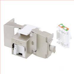 Category 5e Shielded Keystone Jack Tool-less w/ PoE+ Compliance的图片