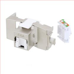 Category 6a Shielded Keystone Jack Tool-less w/ PoE+ Compliance的图片