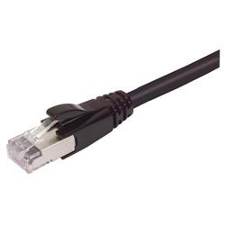 特优型超6类线缆，RJ45/RJ45，黑，60英尺（18.3米）的图片